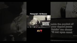 PHOTOGRAPH  ED SHEERAN  SONG COVER edsheeran photograph [upl. by Felicdad224]