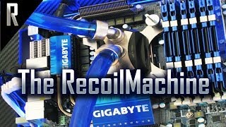 ◄ Wall mounted Water cooled gaming PC The RecoilMachine [upl. by Mariande]