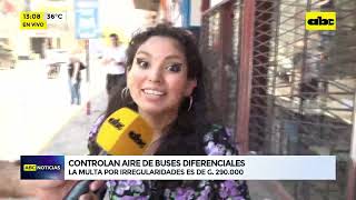 Controlan aire de buses diferenciales [upl. by Natie]