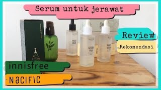 Review  Rekomendasi 4 serum untuk kulit berjerawat  sensitif dan oily  Anisa Nh Channel [upl. by Iviv384]