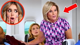 KAREN gets THROWN OFF PLANE for FAKING being PREGNANT crazy [upl. by Auria]