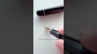 Those letters are so beutifull fountainpen satisfying interestingfacts writingtips [upl. by Sophey]