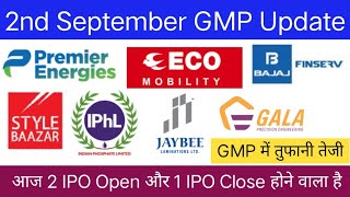 ECO Mobility IPO  Premier Energies IPO  Baazar Style Retail IPO  Bajaj Housing Finance IPO [upl. by Lahtnero]