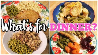 WHATS FOR DINNER 182  Weekly Family Meal Ideas [upl. by Ashla]