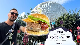 Trying ALL NEW Food At Disneys Food amp Wine Food Festival EPCOT  Hits amp Misses  Festival Merch [upl. by Ahseki733]