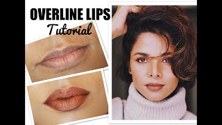 HOW TO OVERLINE LIPS TIPS to SHAPE YOUR LIPS GIVEAWAY 2018 [upl. by Bust]