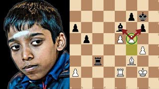 Praggs Nightmare  Praggnanandhaa vs Murzin  2023 FIDE World Rapid Championship [upl. by Aratal]