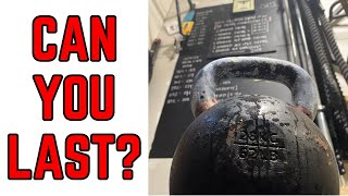 1 Kettlebell 1 Exercise 30 Minute Grind Part 2  FOLLOW ALONG [upl. by Atirak764]