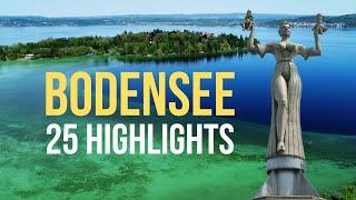 Bodensee alle 25 Highlights in 4K  2024 [upl. by Cohleen392]