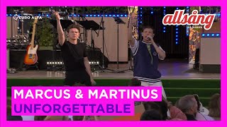 Marcus amp Martinus  Unforgettable  Live at Allsång på Skansen 2024 [upl. by Klecka]