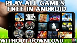 0 KB Play Unlimited Games In Android  Without Download New Trick 2019 [upl. by Coltson]