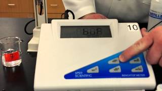 Calibration amp Maintenence of benchtop pH meter [upl. by Locke]