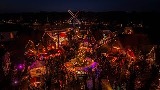 Bourtange kerstmarkt 2024 avond [upl. by Ancilin]