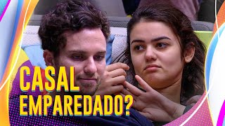 ESLOVÊNIA E LUCAS DEMONSTRAM MEDO DE IR PARA O PAREDÃO JUNTOS 😬  CLICK BBB  BBB 22 [upl. by Mazur]