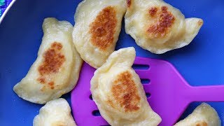 Polish Pierogi  Potato amp Cheese Pierogi  See how to make piroshki [upl. by Sanalda]