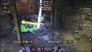 Eso pvp insane match of chaos ball Mighty chudan  Orders wrath Build in description [upl. by Abba711]