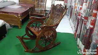 Solid wood Rocking chair 9841085275 [upl. by Rudyard]