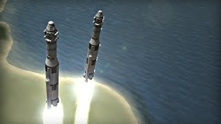 KSP  BT Two Ship Mun Run [upl. by Lleryd]