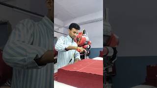 Sweat shirt Rib Cutting कैसे करे। cutting mastershorts youtubeshorts tranding cuttingskills [upl. by Malissia]