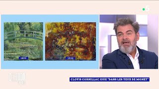 Clovis Cornillac joue “Dans les yeux de Monet”  C l’hebdo [upl. by Rasaec]