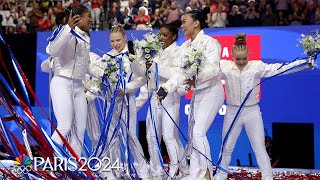 US Olympic Womens Gymnastics 2024 Paris Olympics roster announcement  NBC Sports [upl. by Illyes]