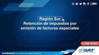 Retención de impuestos por emisión de facturas especiales [upl. by Enel526]