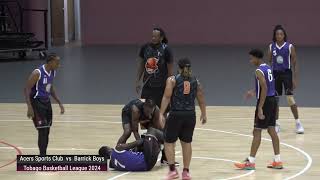 Acers Sports Club vs Barrick Boys Academy Tobago Basketball League 2024 [upl. by Ivets]