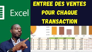 Tuto Comment Bien Enregistrer et Analyser les Ventes dune Petite Entreprise 2eme Partie [upl. by Suzan]