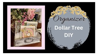 Organizer Dollar Tree DIY [upl. by Maurilla]