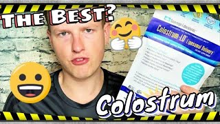 COLOSTRUM LD BENEFITS Colostrum LD Powder Supplement Review [upl. by Uyr]