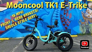 MY VERY FIRST TRIKE THE MOONCOOL TK1 ETRIKE [upl. by Carleton116]