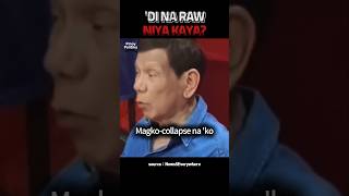 DI NA RAW NIYA KAYA Duterte PHVote election [upl. by Kwapong]