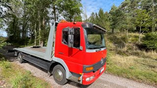 Köp Bärgningsbil MercedesBenz Atego 815 på Klaravik [upl. by Parnas]