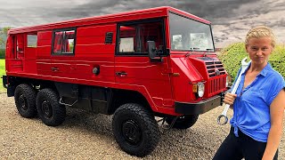 Building The Most Capable Camper In The World Pinzgauer 6x6 Expedition Camper Build [upl. by Ecertak544]