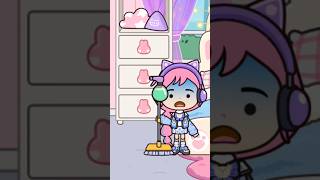 I dont clean😡 migaworldofficial migaworld tocaboca tocalifeworld avatarworld funny shorts [upl. by Elwaine]