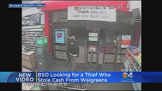 BSO Searches For Dania Walgreens Robbery Suspect [upl. by Gorey778]