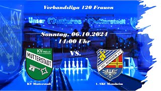 Verbandsliga Frauen KV Mutterstadt  1 SKC Monsheim [upl. by Gael]