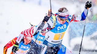 Biatlon SP 201920 Německo Ruhpolding Štafeta mužů na 4 x 75 km  Celý závod [upl. by Bishop66]