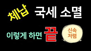 체납 국세 지방세 소멸 신속 저렴하게 해결하는 세금 면책 방법 안내 [upl. by Atteloc]