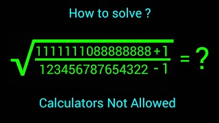 Japanese Math Olympiad Question  You should know this Trick [upl. by Zina]