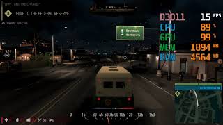 Radeon Vega 3 Graphics  AMD Athlon 200GE  Mafia III FPS Test [upl. by Nydia]