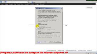 Ștergerea istoricului de navigare din Internet Explorer 10 [upl. by Lerred]