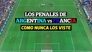 ⚽️ INÉDITO la tanda de penales de ARGENTINA vs FRANCIA desde arriba 🇦🇷 🇫🇷 World Cup Qatar 2022 ⚽️ [upl. by Mandelbaum383]