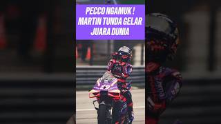 PECCO NGAMUK  MARTIN MAEN AMAN motogp peccobagnaia jorgemartin ducati [upl. by Anihsat]