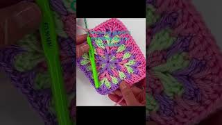 Cardigan granny square tutorial crochet aprendecrochet cardigan grannysquare [upl. by Deerdre]