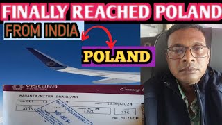 how much spend airticket poland to india [upl. by Arlinda]