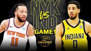 New York Knicks vs Indiana Pacers Game 1 Full Highlights  2024 ECSF  FreeDawkins [upl. by Cristoforo]