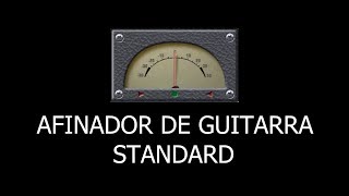 Afinador de guitarra standard [upl. by Gloriane]