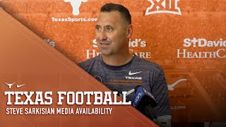 Steve Sarkisian Media Availability Aug 7 2023 [upl. by Aneetak]