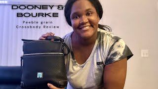 Unboxing amp Review  Dooney amp Bourke Pebble Grain Crossbody [upl. by Gladwin]